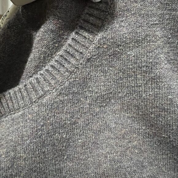 Naketano Men's Knit Pullover Sweater Striped Crew Neck Logo Cotton Size Medium - Picture 10 of 11